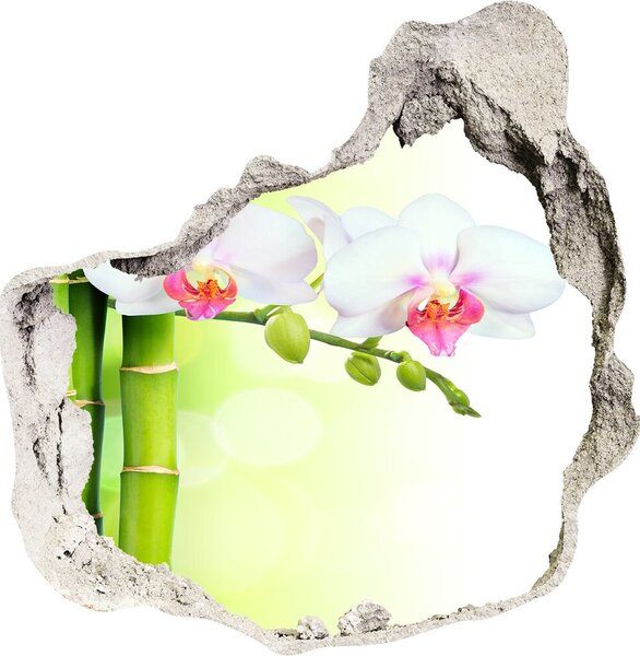 Fototapeta díra na zeď Orchidej a bambus nd-p-82165838