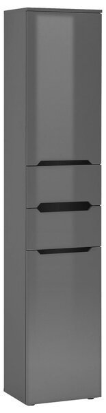 VYSOKÁ SKŘÍŇ, antracitová, 40/190/30 cm home24 - Koupelnové skříňky vysoké, Online Only