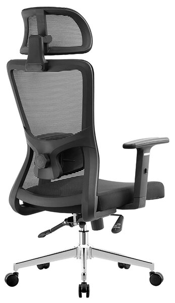 Kancelářská ergonomická židle Neoseat LORELI — černá, nosnost 150 kg