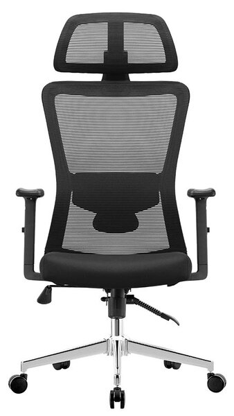 Kancelářská ergonomická židle Neoseat LORELI — černá, nosnost 150 kg
