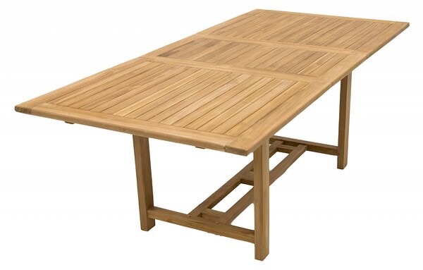 Zahradní obdelníkový stůl MONTANA 160/210 x 90 cm (teak)