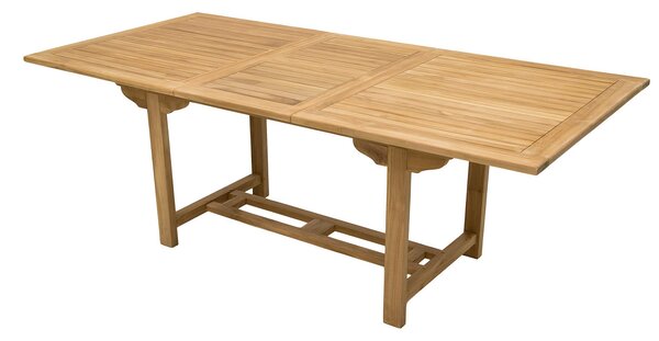 Zahradní obdelníkový stůl MONTANA 160/210 x 90 cm (teak)