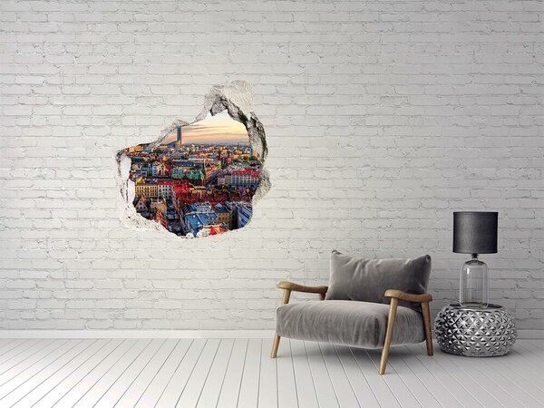 Fototapeta díra na zeď 3D Panorama Vratislav nd-p-84243911