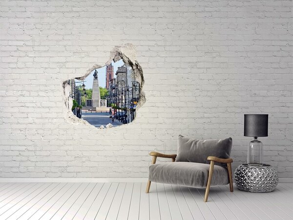 Fototapeta díra na zeď 3D Lodž Polsko nd-p-84323797