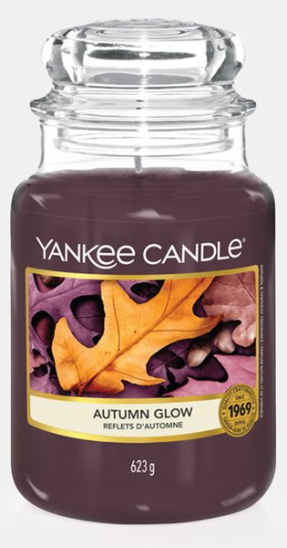 Svíčka Yankee Candle Autumn Glow velká fialová