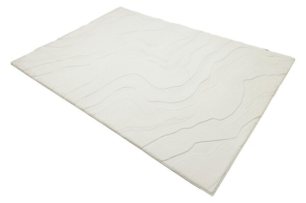 KOBEREC TKANÝ NA PLOCHO, 160/230 cm bílá Kayoom - Online Only koberce & rohožky, Online Only