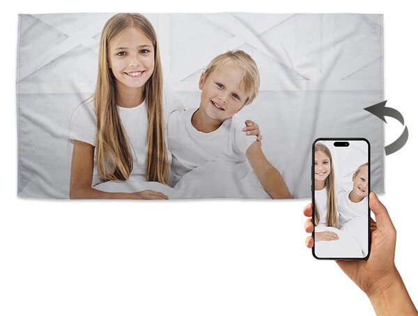 Sablio Osuška s vlastní fotografií: 70x140 cm