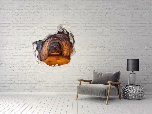 Fototapeta díra na zeď 3D Podzemní tunel nd-p-85978893