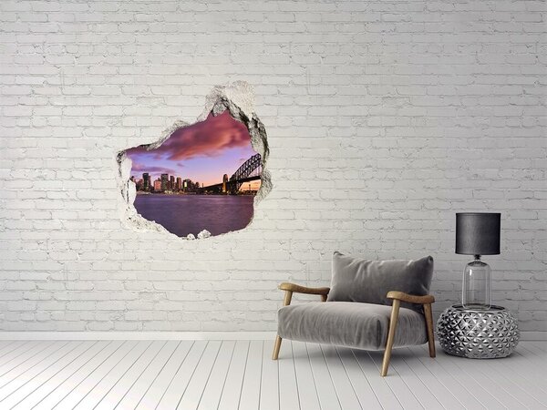 Fototapeta díra na zeď 3D Most w Sydney nd-p-86410877