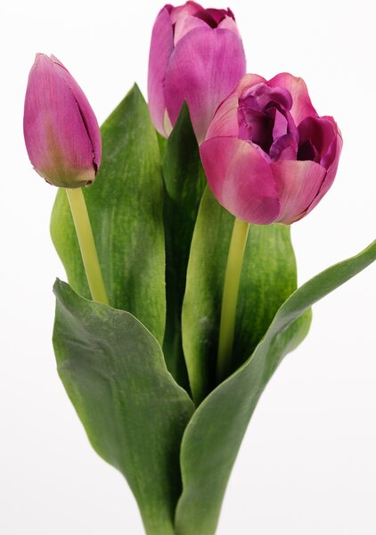 Animadecor Umělá květina - Tulipán růžovo fialový mix