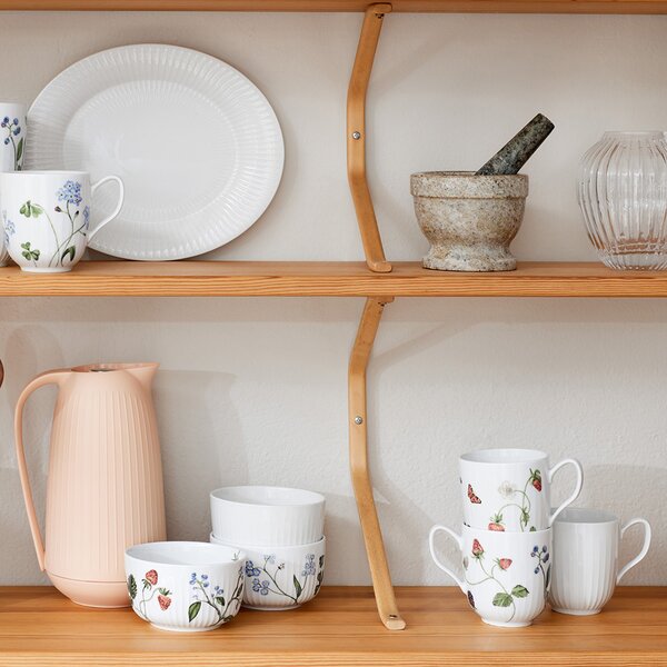 Kähler Design Servírovací talíř Hammershøi Oval - White KD401
