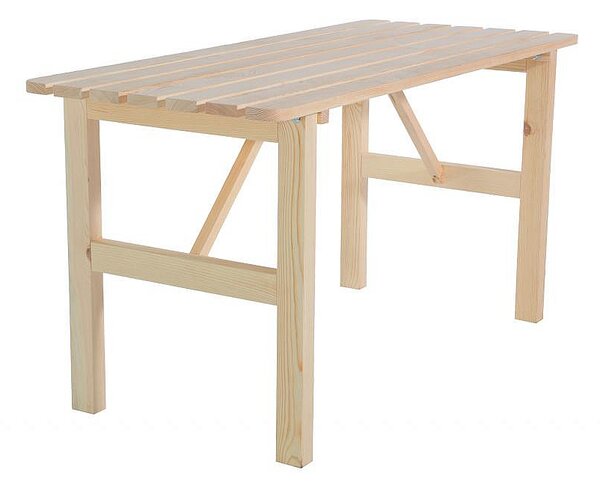 Masivní dřevěný zahradní stůl z borovice dřevo 22 mm