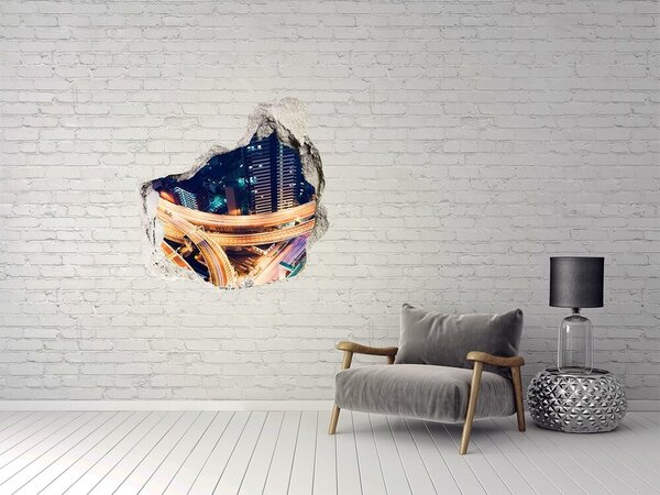 Fototapeta díra na zeď 3D Dálnice Tokio nd-p-87800374