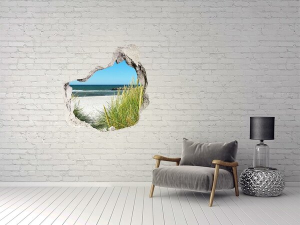 Nálepka fototapeta 3D výhled Mořské duny nd-p-88686090