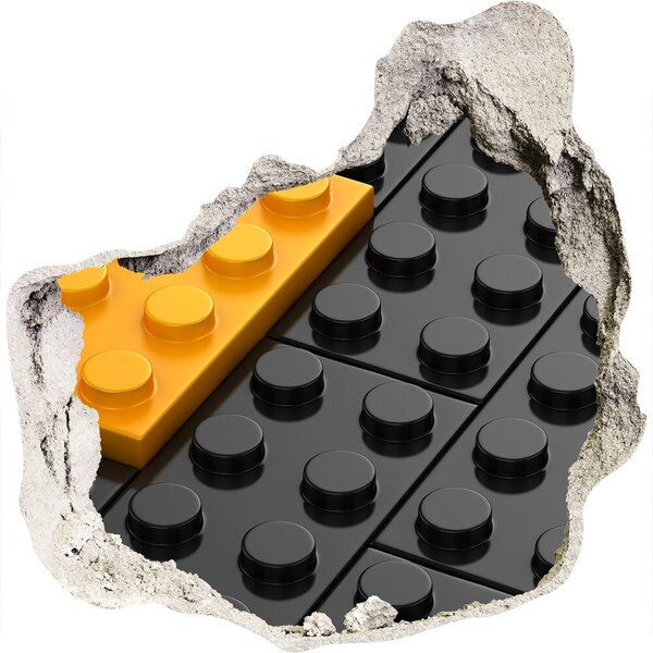 Fototapeta díra na zeď 3D Lego nd-p-93866818