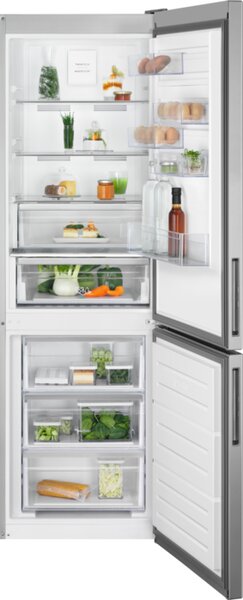 Electrolux Volně stojící chladnička s mrazákem 600 TwinTech No Frost CustomFlex LNC7ME32X3