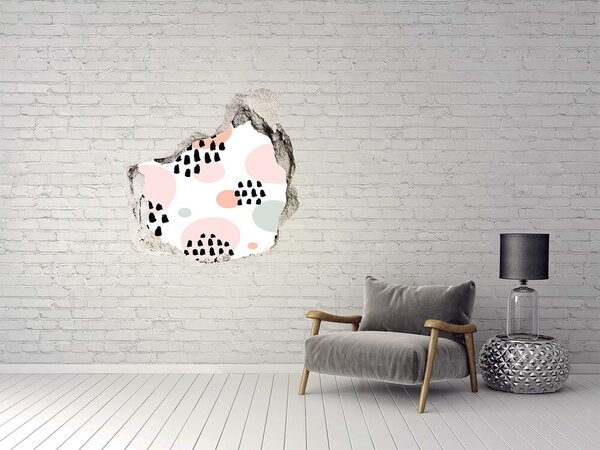 Fototapeta díra na zeď 3D Abstraktní pozadí nd-p-94712169