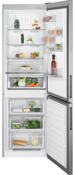Electrolux Volně stojící chladnička s mrazákem 600 TwinTech No Frost CustomFlex LNC7ME32X3