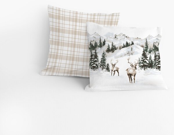 Povlak Povlečení Deer Bavlna deluxe digitál 40/40