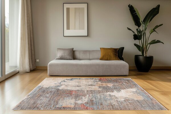 KOBEREC TKANÝ NA PLOCHO, 120/170 cm vícebarevná Kayoom - Online Only koberce & rohožky, Online Only