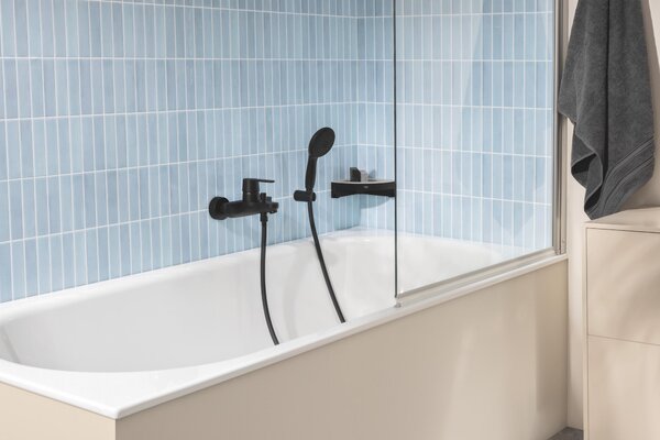 Grohe Get vanová baterie na stěnu černá 328872430