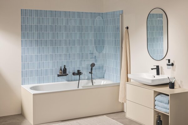 Grohe Get vanová baterie na stěnu černá 328872430