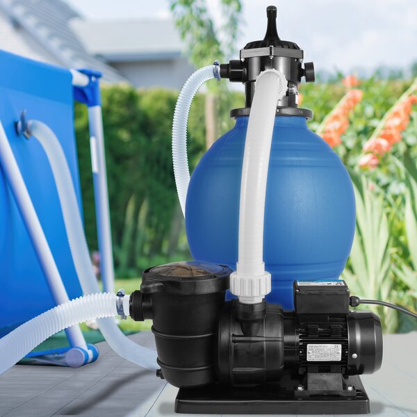 Písková filtrace k bazénu AQUA 15 900 l/h, modrá Monzana