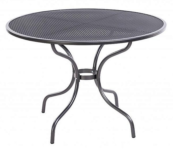 Zahradní kovová sestava PALMA III. 1+4 Stůl ⌀ 90 cm (CT0313)