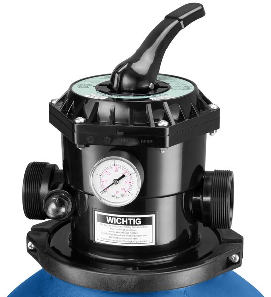 Písková filtrace k bazénu AQUA 15 900 l/h, modrá Monzana