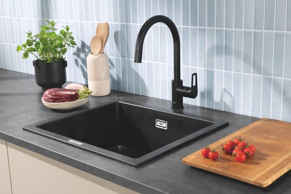 Grohe Start Edge kuchyňská baterie stojící černá 305562430