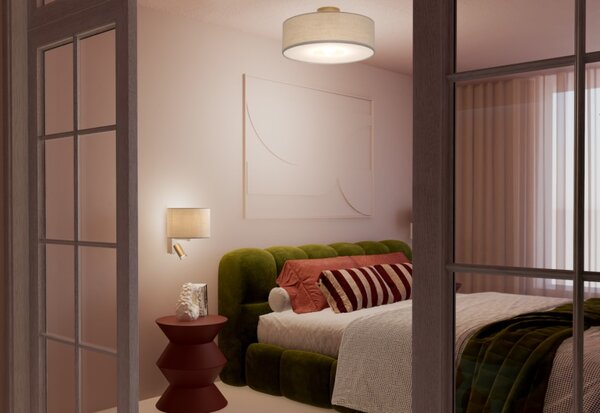 Nowodvorski Lighting Santana stropní světlo 1x25 W krémová 11651