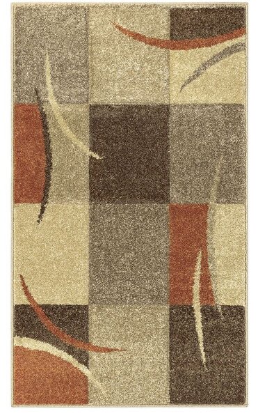 Breno Kusový koberec PORTLAND 3064/AY3J, 160x235 cm, Hnědá/Vícebarevné