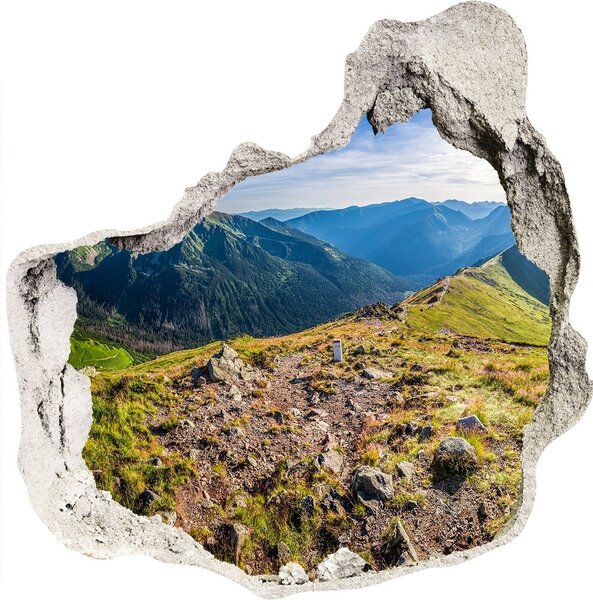 Samolepící díra na stěnu Horské panorama nd-p-99701533