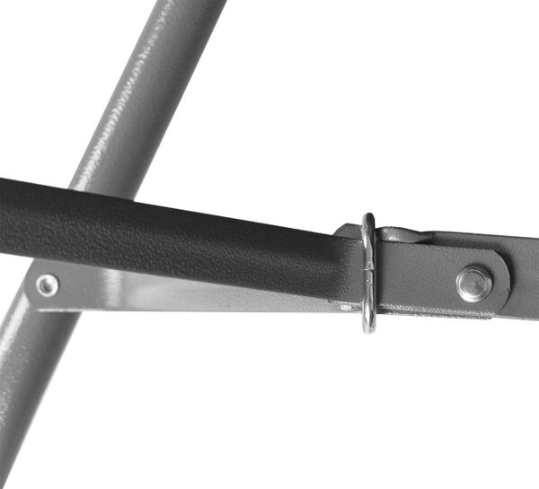 Zahradní lavice 180 cm černá