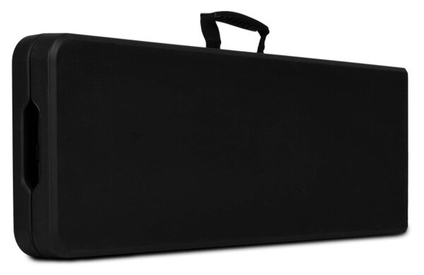 Zahradní lavice 180 cm černá
