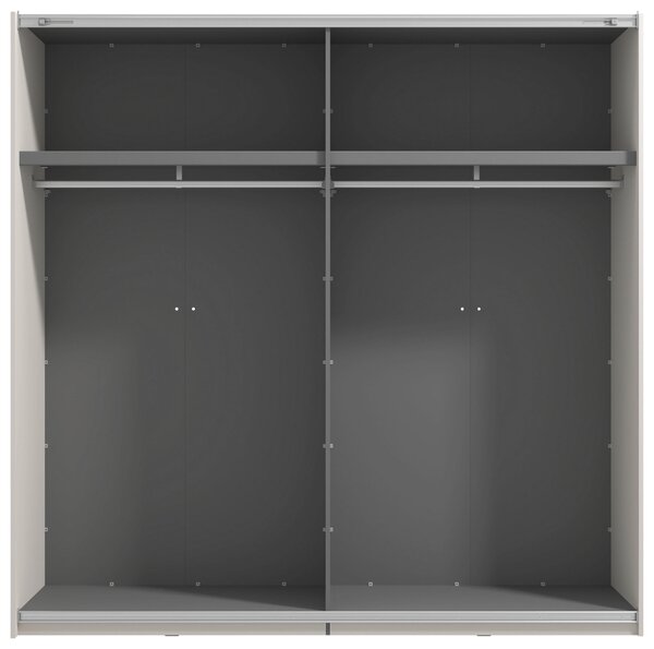 SKŘÍŇ S POSOUVACÍMI DVEŘMI, kašmírová, 220/217,5/62 cm Xora - Šatní skříně