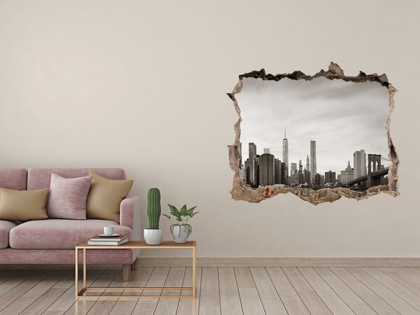 Fototapeta díra na zeď Manhattan New York nd-k-100924345