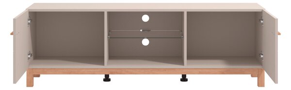 KOMODA POD TELEVIZI, kašmírová, dub artisan, 154/50,5/41,5 cm Hom`in - TV stolky & komody pod TV