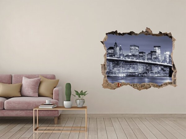 Fototapeta díra na zeď Manhattan New York nd-k-102227264