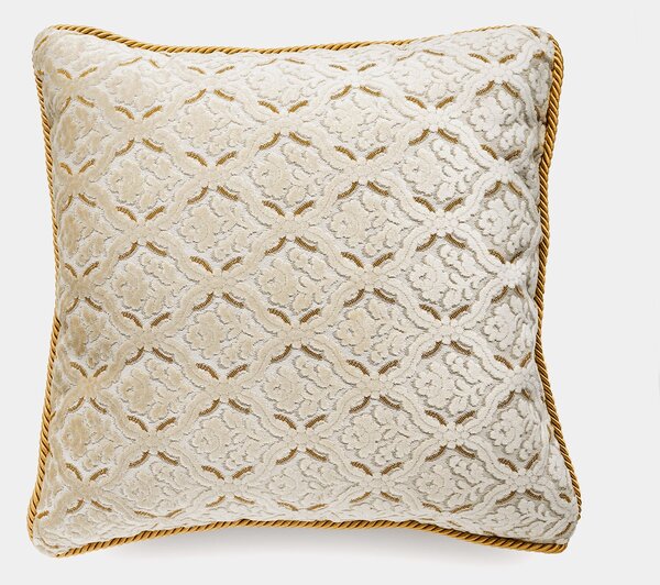 Luxusní dekorační polštář ANTORINI VINTAGE, 50 cm, Gold/Cream