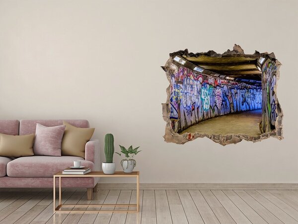 Fototapeta díra na zeď Graffiti v metře nd-k-104211648