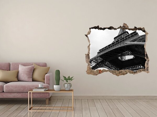 Fototapeta díra na zeď Eiffelova věž Paříž nd-k-105314792