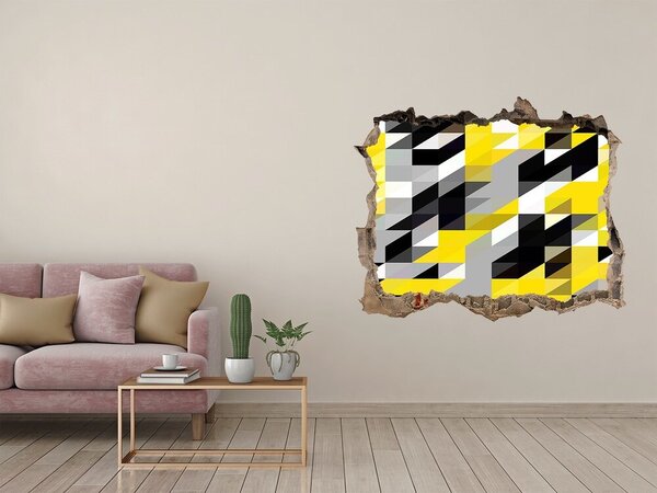 Díra 3D foto tapeta nálepka Gemetrické pozadí nd-k-105678870