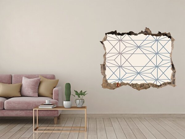 Fototapeta díra na zeď Gemetrické pozadí nd-k-106288752