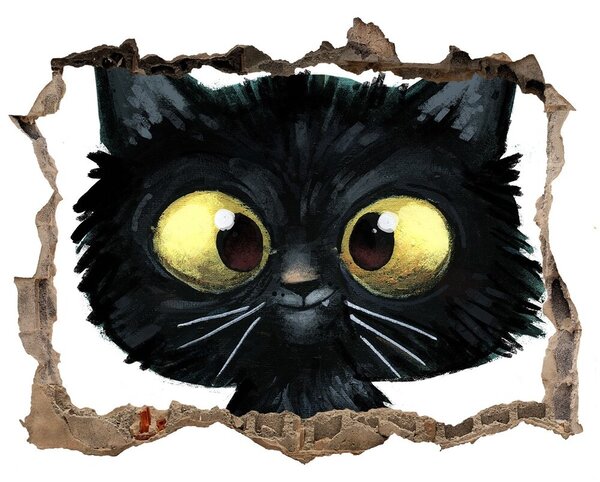 Fototapeta díra na zeď Ilustrace kočky nd-k-106917404