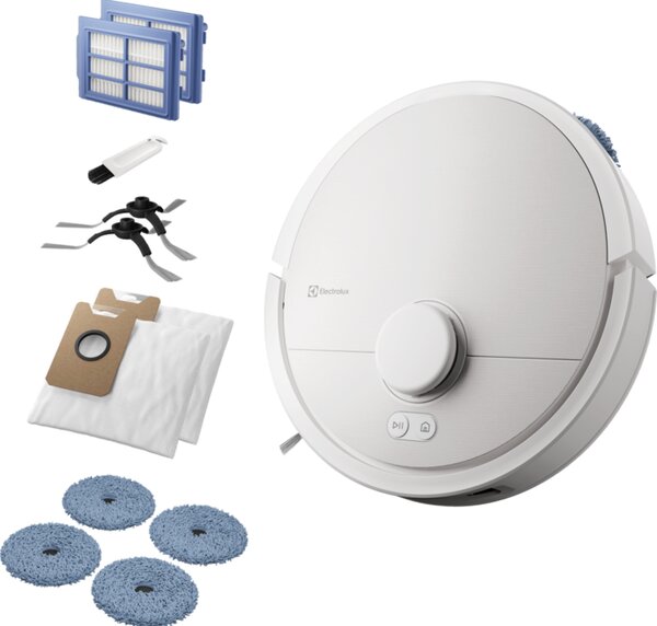 Electrolux Robotický vysavač 800 All-in-1 stanice ER81UW3SW