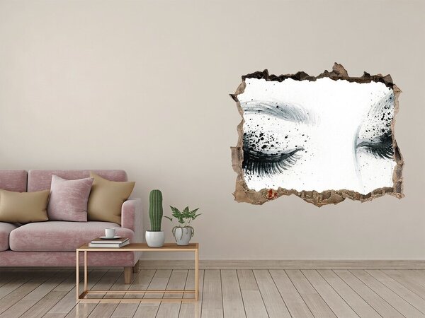 Fototapeta díra na zeď Make up nd-k-107921627