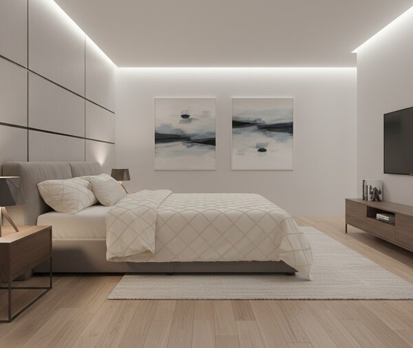 Calma House Bavlněný přehoz Royal Ecru, slonová kost, 240x260 cm
