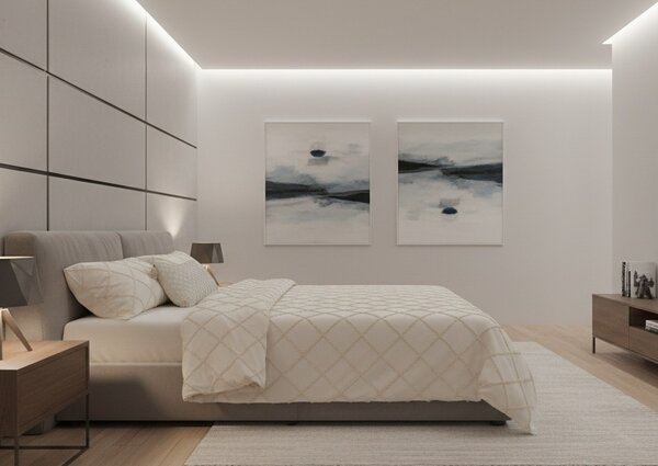 Calma House Bavlněný přehoz Royal Ecru, slonová kost, 240x260 cm