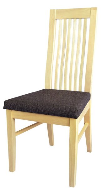 Jídelní židle LAURA, látka SP3 (dub sonoma)